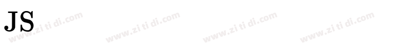 JS Sangravee Bold字体转换